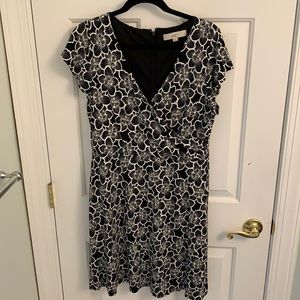 Loft Floral Print Dress